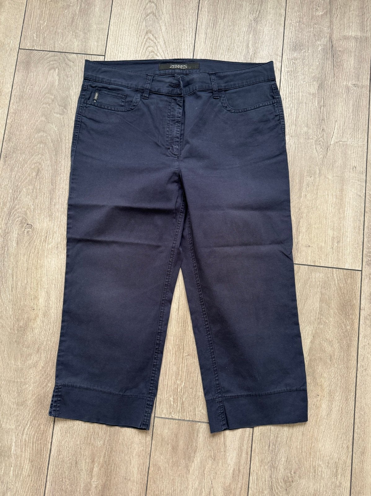 Zerres driekwart broek donkerblauw maat 40, Maat 38/40 (M), Blauw, Ophalen of Verzenden, Driekwart