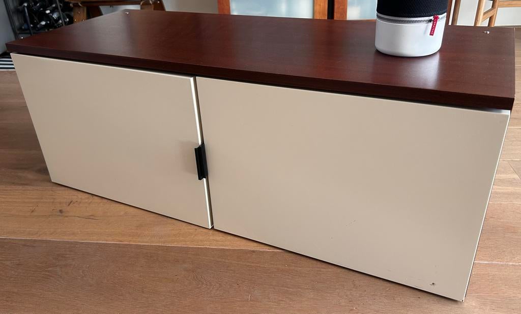 Compact Tv-kastje met 2 deuren - Ideaal voor kleine ruimtes, Ophalen, Gebruikt, 100 tot 150 cm, Minder dan 100 cm