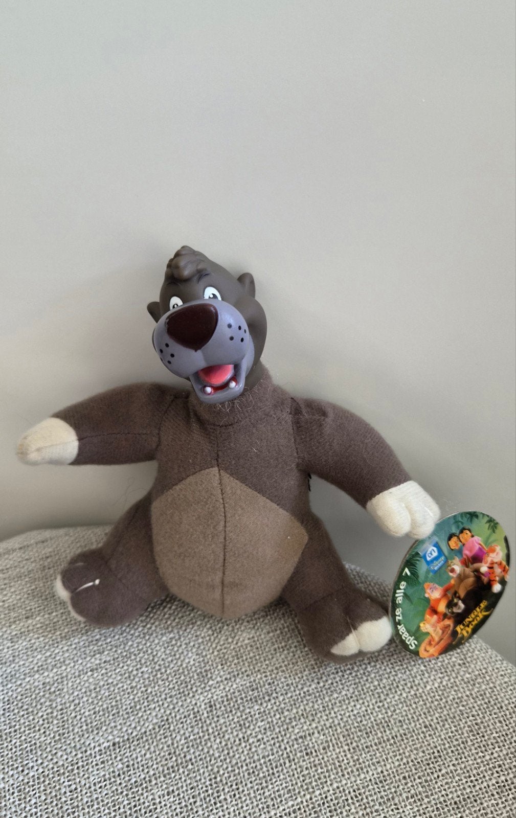 Disney Jungle Book Baloe knuffel Albert Heijn, Disney, Albert Heijn, Beer, Ophalen of Verzenden