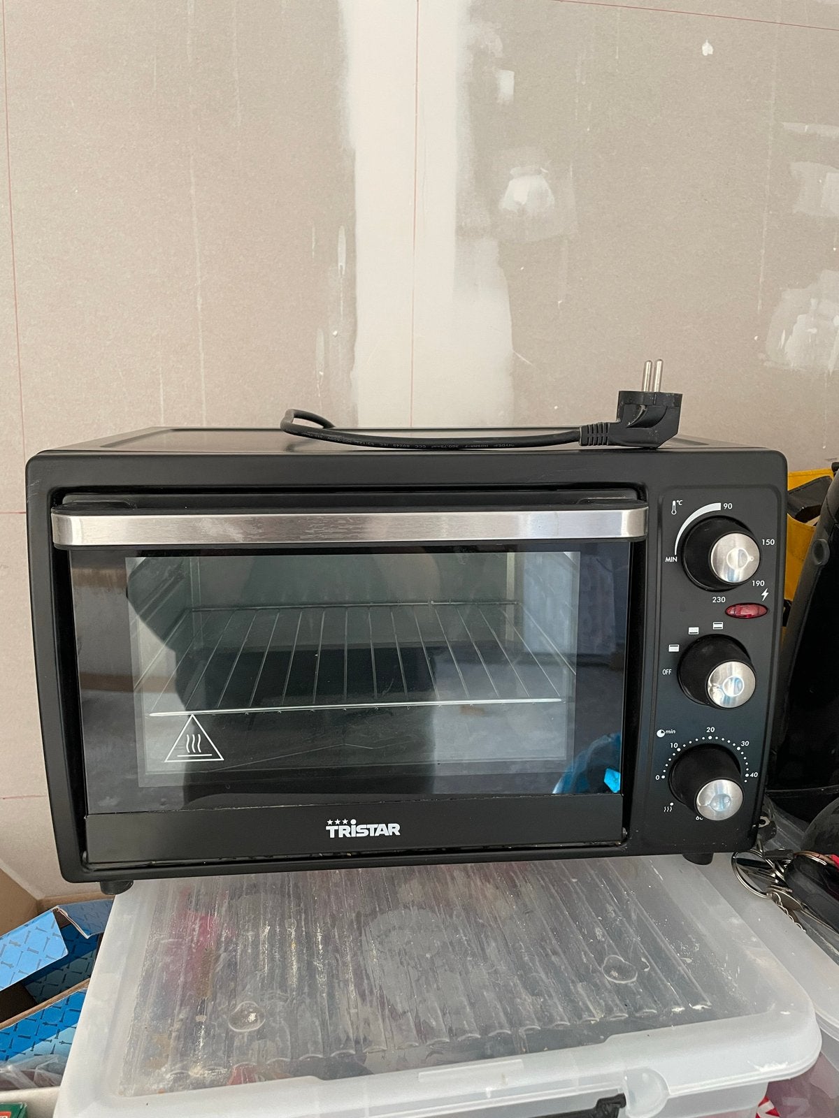 Tristar Mini-oven - Compact en veelzijdig, Ophalen, Minder dan 45 cm, Gebruikt, Vrijstaand