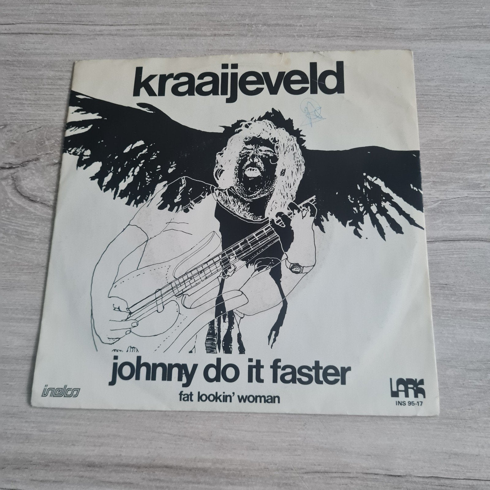 Kraaijeveld - Johnny Do It Faster / Fat Lookin' Woman, Gebruikt, 7 inch, Ophalen of Verzenden, Pop