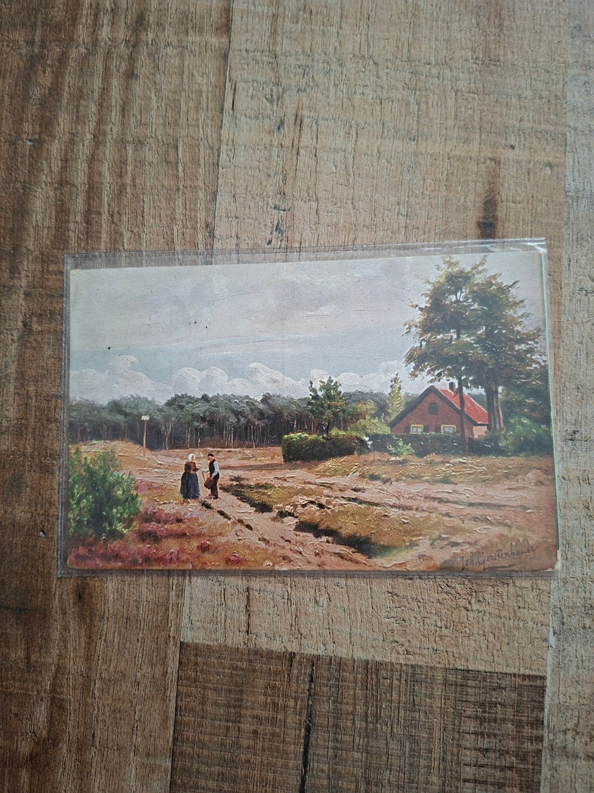 drents landschap, Ophalen of Verzenden, Voor 1920, Gelopen, Drenthe