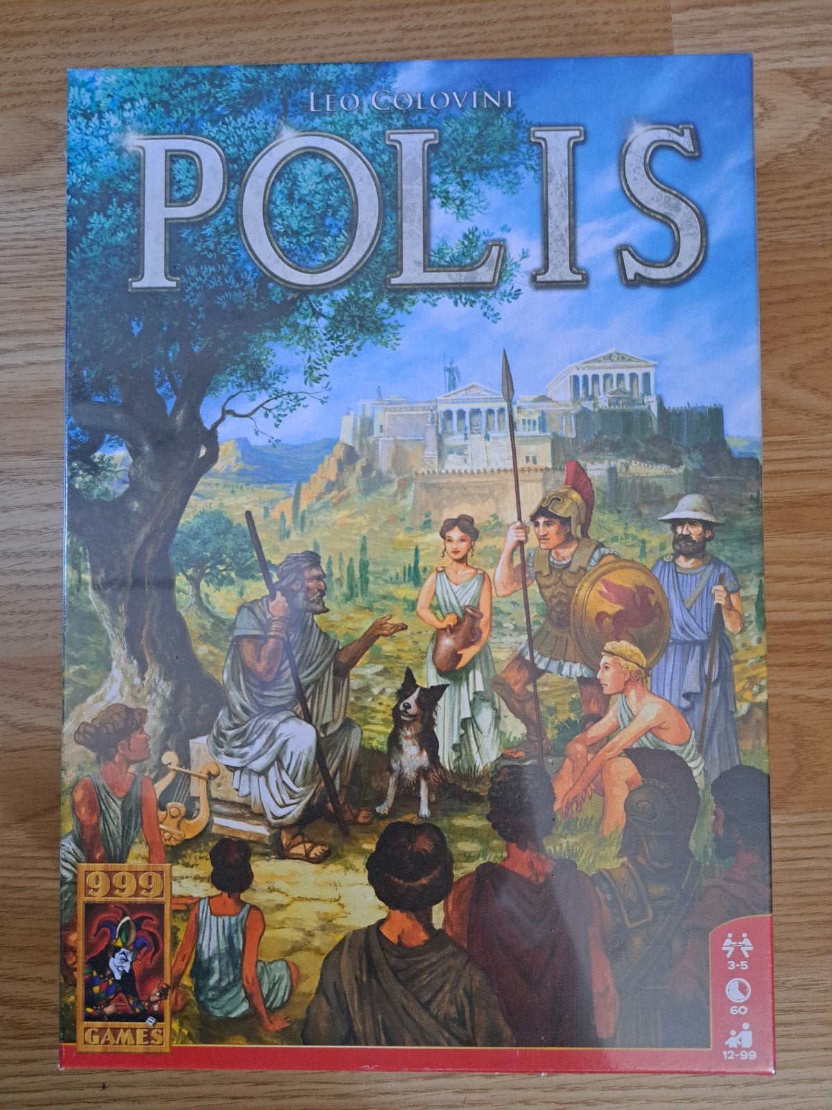 Polis: Het bordspel van 999 Games, Een of twee spelers, Ophalen of Verzenden, Nieuw, 999 Games