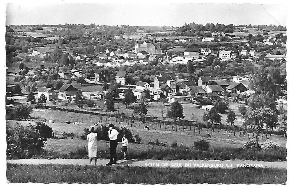 Schin op Geul Oude gelopen Ansichtkaart ( 1251 ), Ophalen of Verzenden, 1960 tot 1980, Gelopen, Limburg