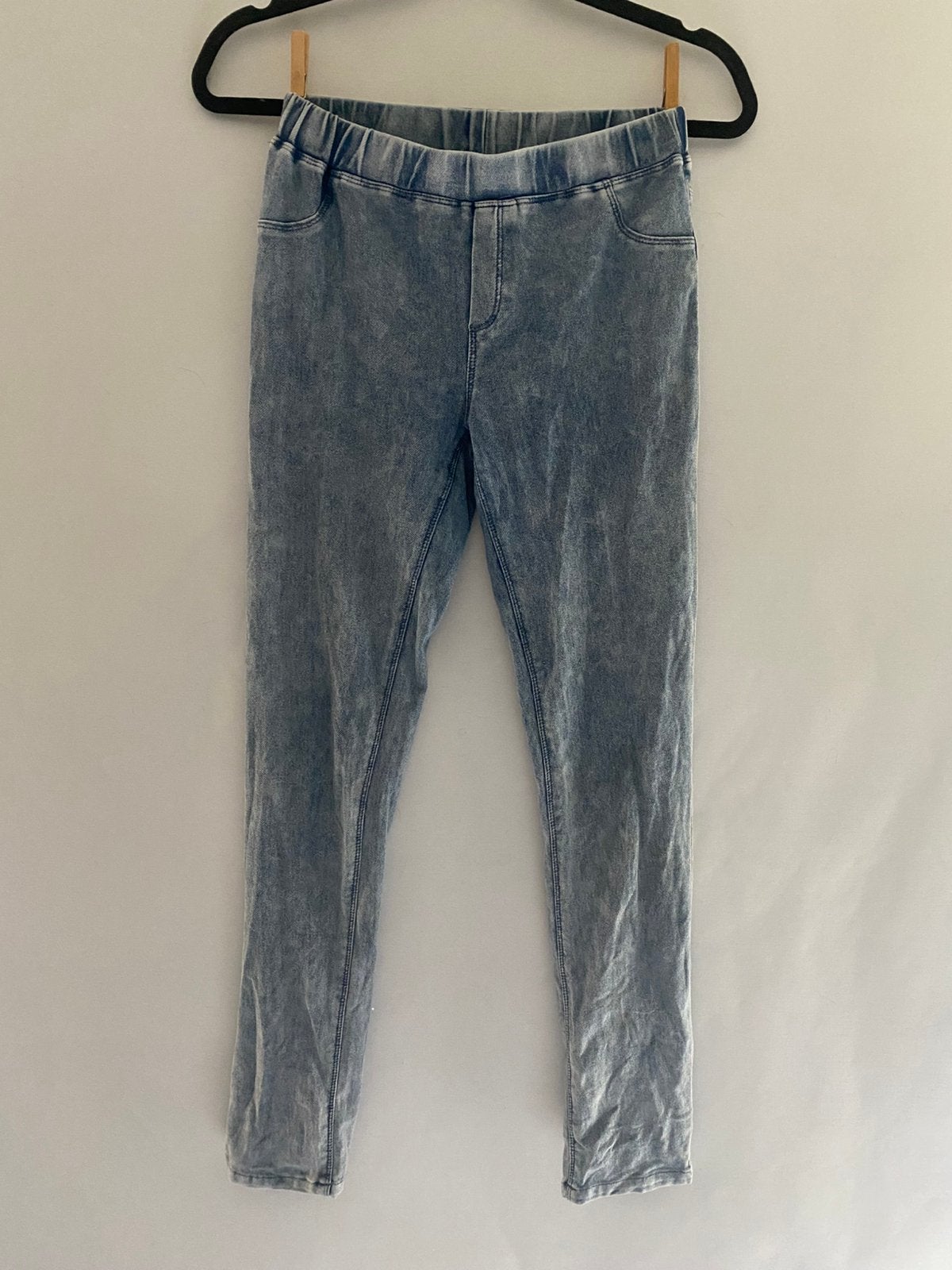 Jegging look jeans lichtblauw | maat 158/164 |, Kinderen en Baby's, Kinderkleding | Maat 158, Ophalen of Verzenden, Gebruikt, Jongen of Meisje