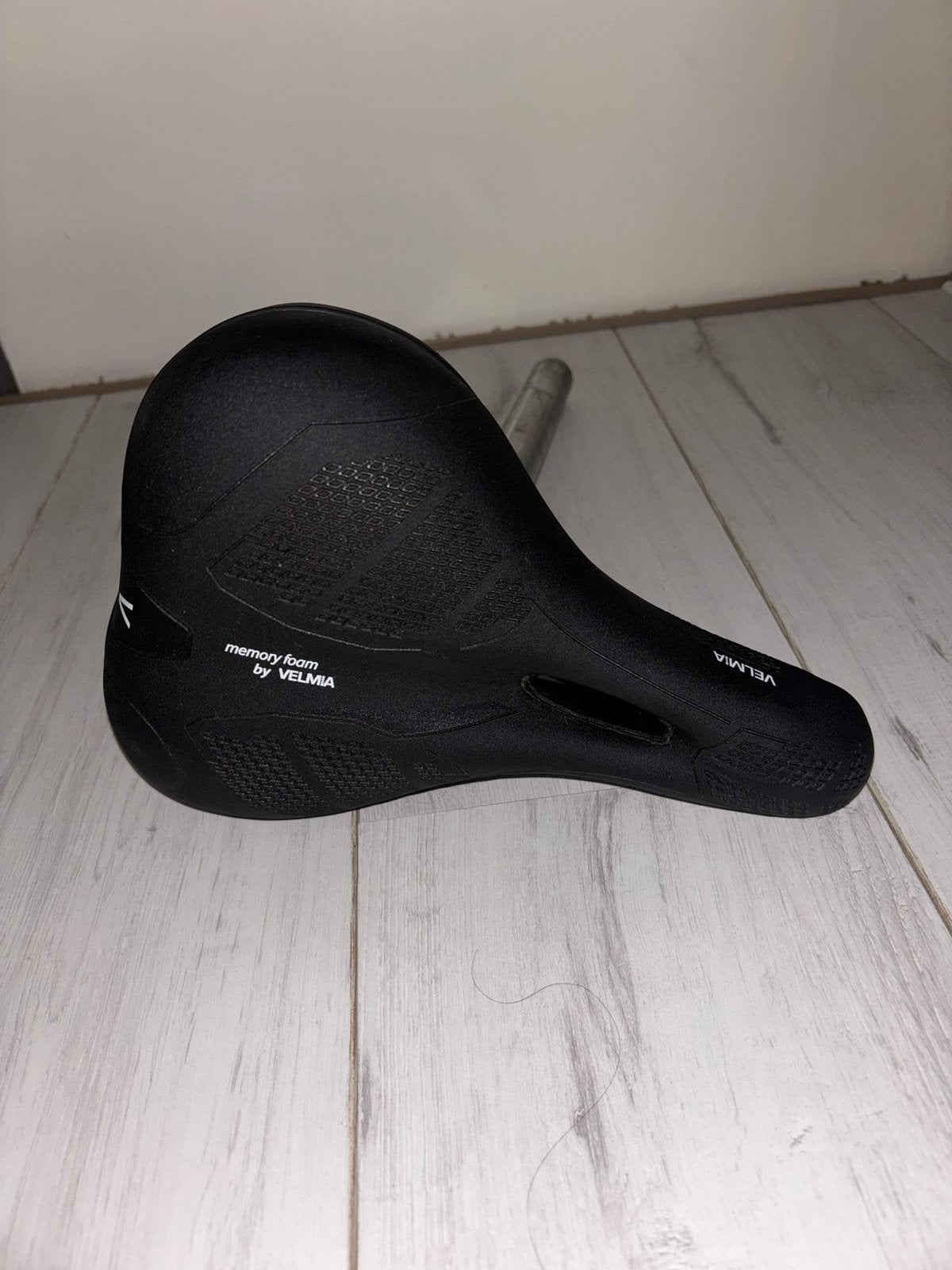 Fietszadel met verende zadelpen - zgan, Fietsen en Brommers, Ophalen of Verzenden, Zo goed als nieuw, Zadel