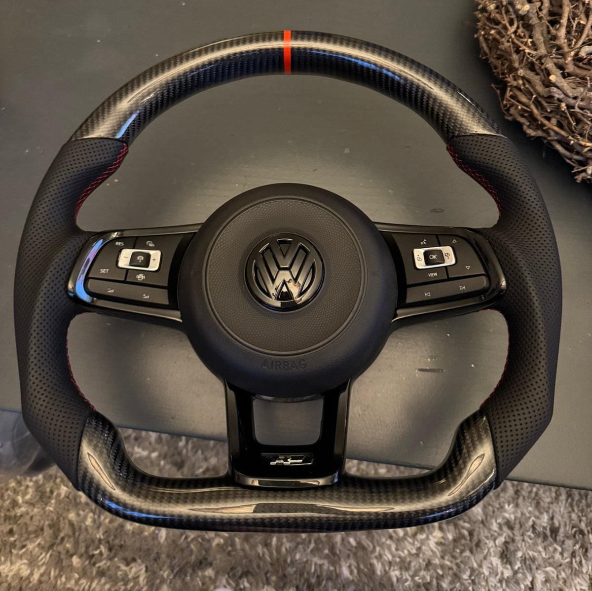 Carbon stuurwiel golf 7/7,5, Ophalen, Nieuw, Volkswagen