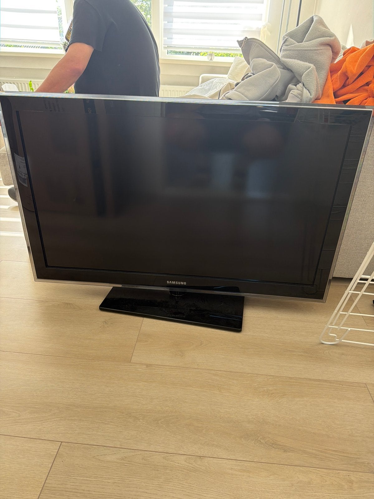 Samsung LE40D550K1W 40 inch Full HD LCD TV, Ophalen, Gebruikt, 50 Hz, LCD