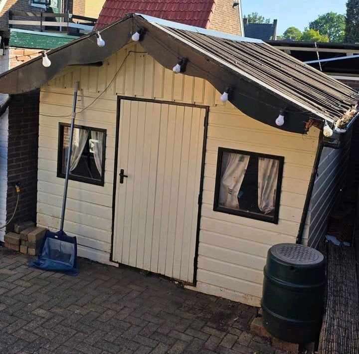 Houten Tuinhuisje, Tuin en Terras, Bergingen en Tuinkasten, Gebruikt, Niet van toepassing, Overige typen, Niet van toepassing