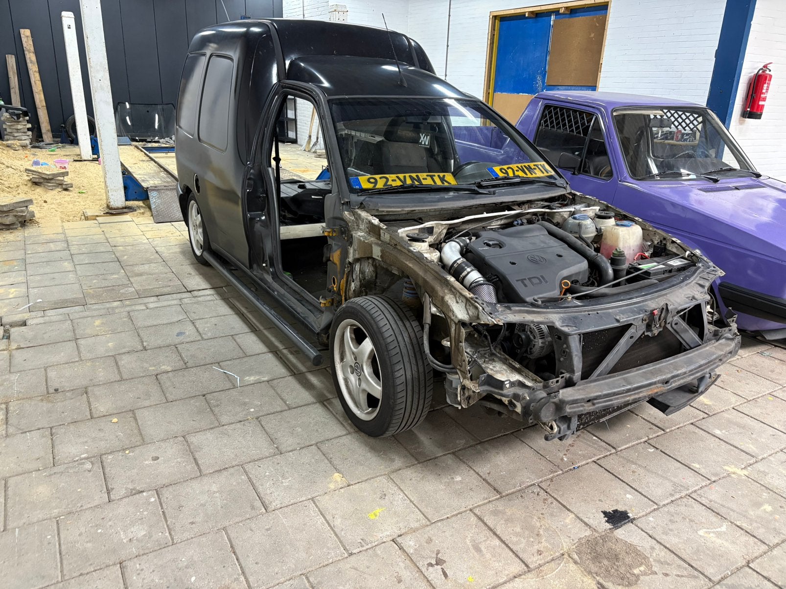 In onderdelen caddy mk2 alles mag eraf!, Ophalen of Verzenden, Gebruikt, Volkswagen