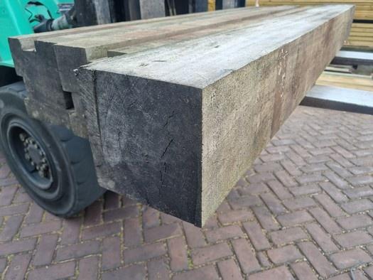 Hardhouten palen 20x20 cm - nr: HB245, Tuin en Terras, Palen, Balken en Planken, Ophalen, Palen, Nieuw, Hardhout