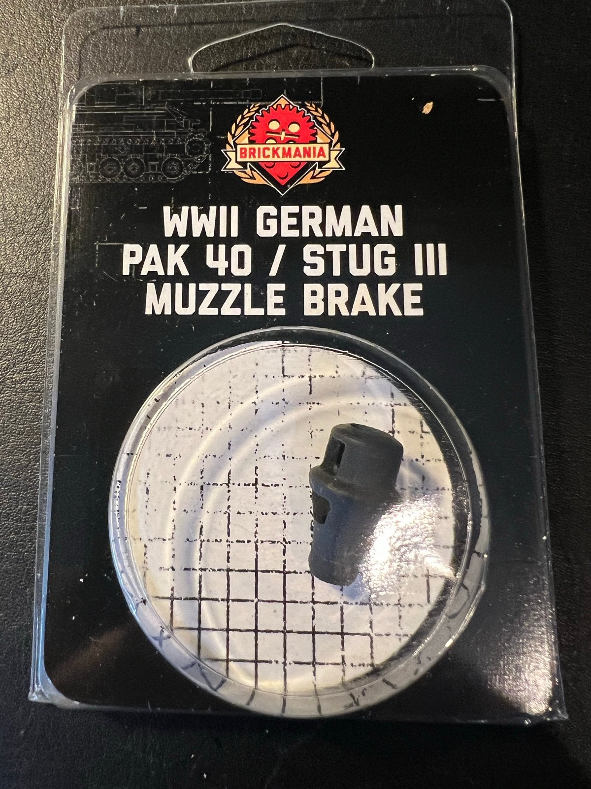 Brickmania 3D geprinte WWII Duitse PAK40 / Stug III mondings, Ophalen of Verzenden, Nieuw, Overige merken