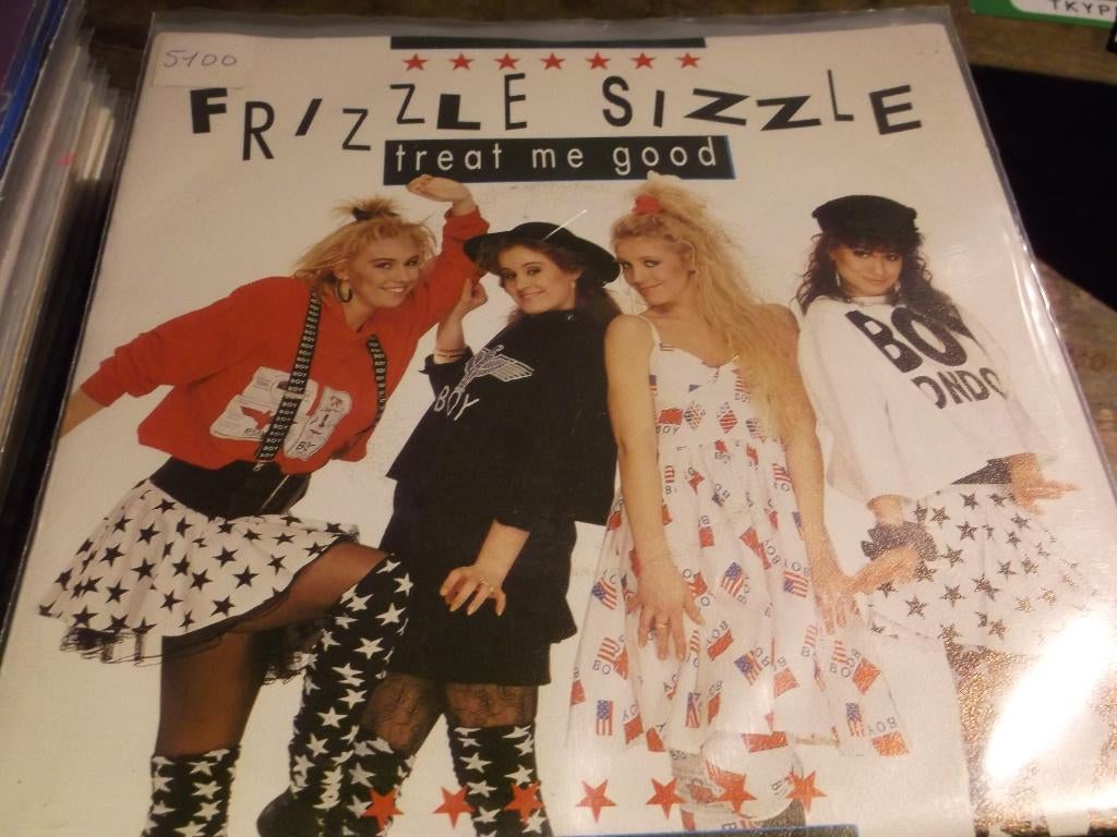 frizzle sizzle Treat me good 253, Gebruikt, Verzenden, 7 inch, Single