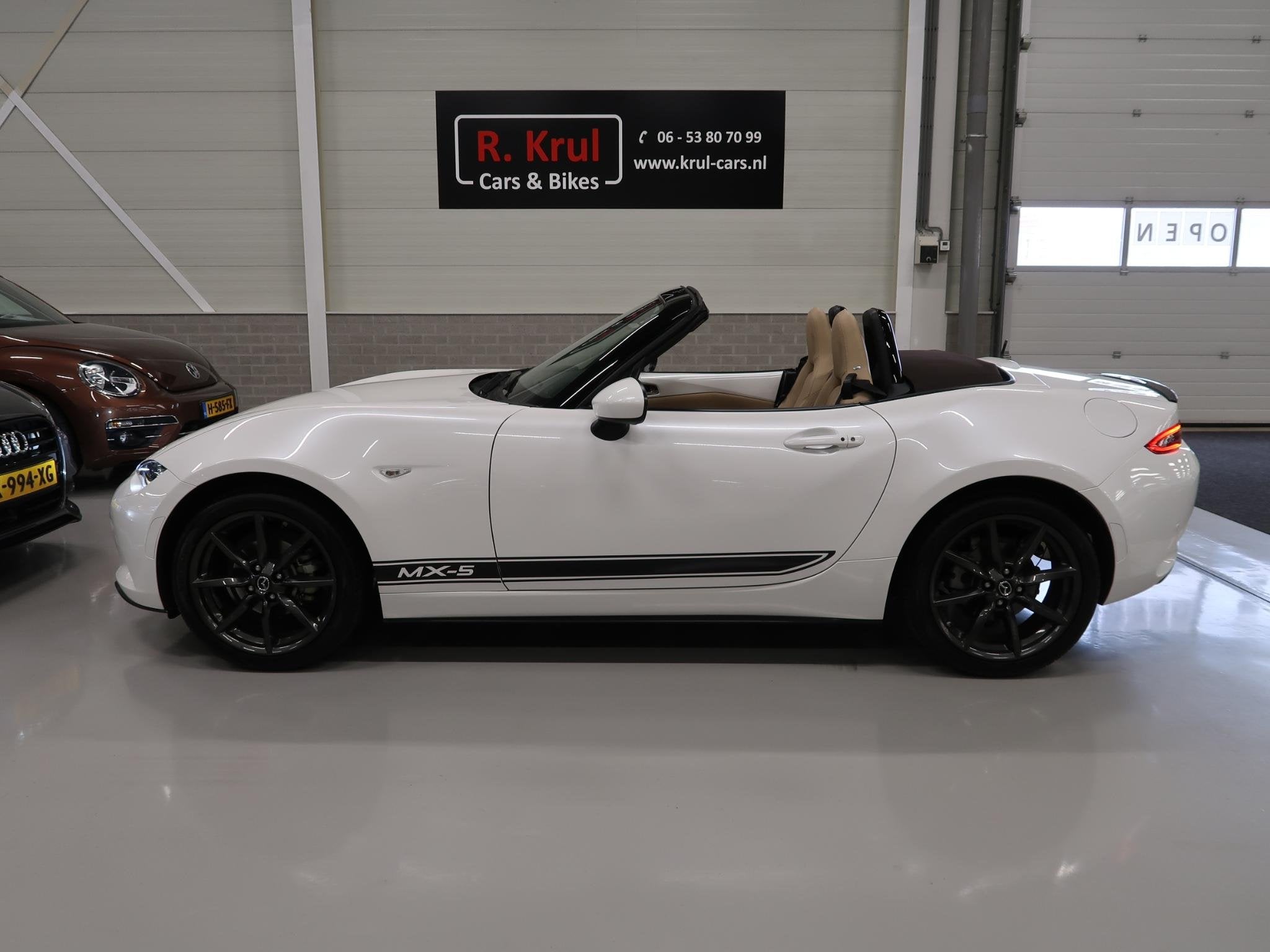 Mazda MX-5 1.5 SkyActiv-G 132 Chairo Bose Camera NL-auto Nav, Dealer onderhouden, Achterwielaandrijving, Euro 6, 4 cilinders