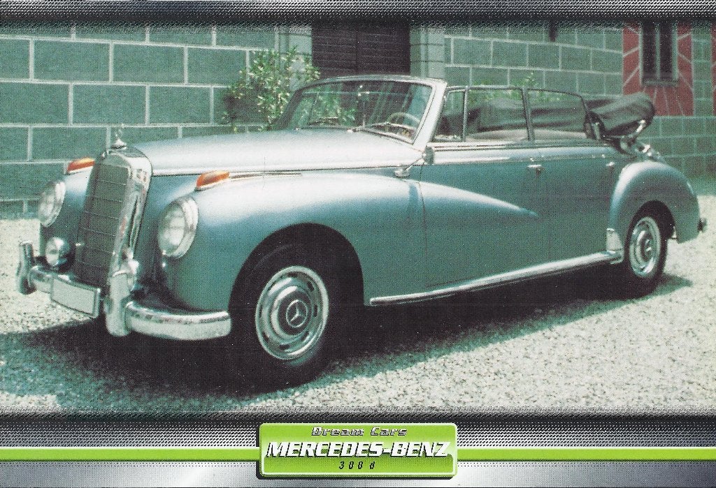 Ma512 foto dream cars mercedes benz 300 d, Ophalen of Verzenden, 1980 tot heden, Zo goed als nieuw, Overige onderwerpen