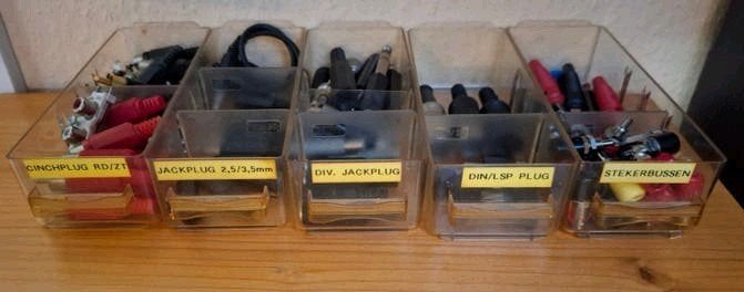 Stekerbussen en jackplugs etc., Ophalen of Verzenden, Gebruikt