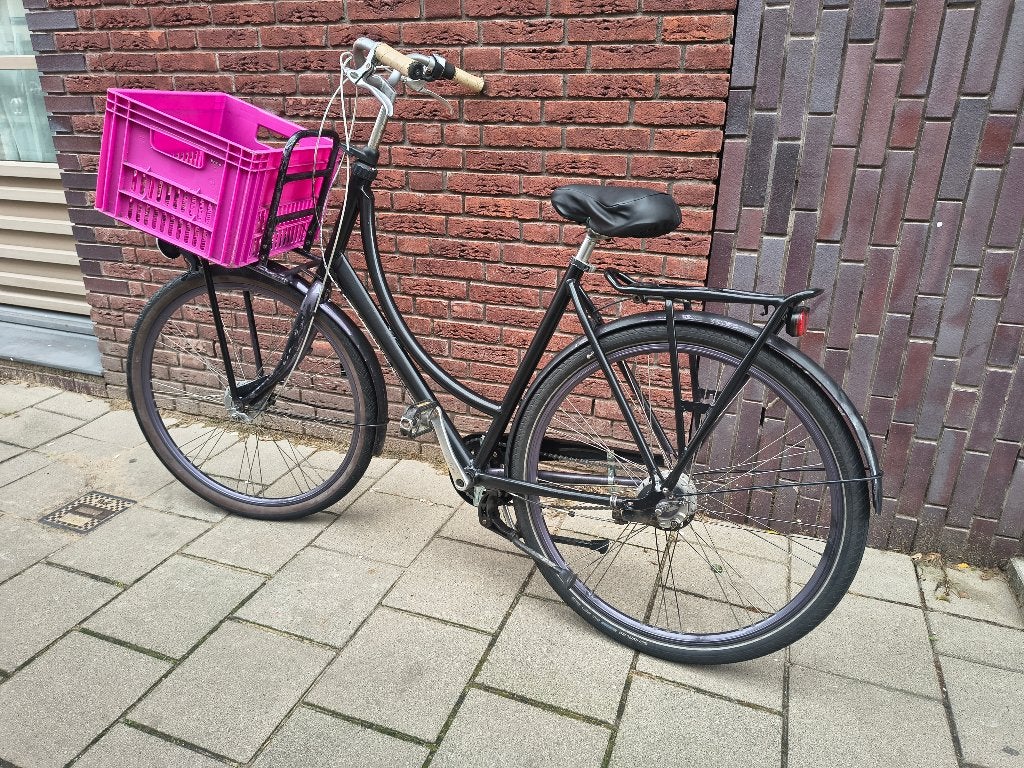 Batavus transportfiets, 7 versnellingen en handrem, Fietsen en Brommers, Ophalen, Versnellingen, Batavus, Trommelrem