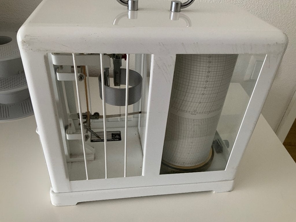 Hydrometer en temperatuurmeter, Ophalen, Gebruikt, Barometer
