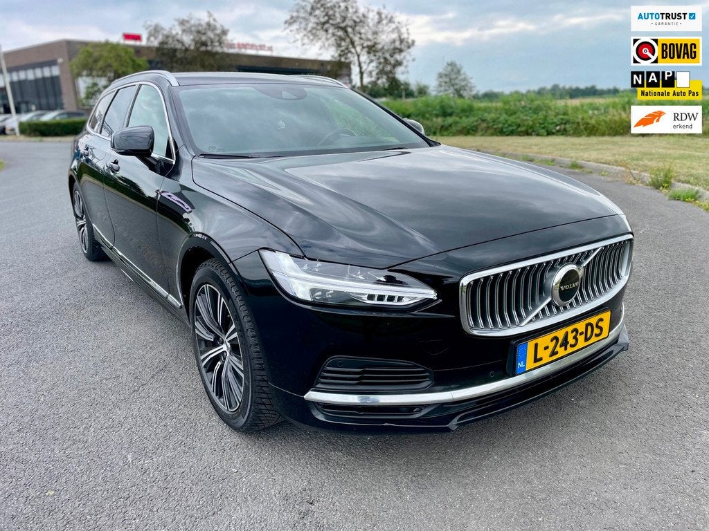 Volvo V90 2.0 T6 AWD Business Pro, Trekhaak, Acc, Cam, Pdc,, Auto's, Volvo, Bedrijf, Te koop, V90, 4x4, ABS, Achteruitrijcamera