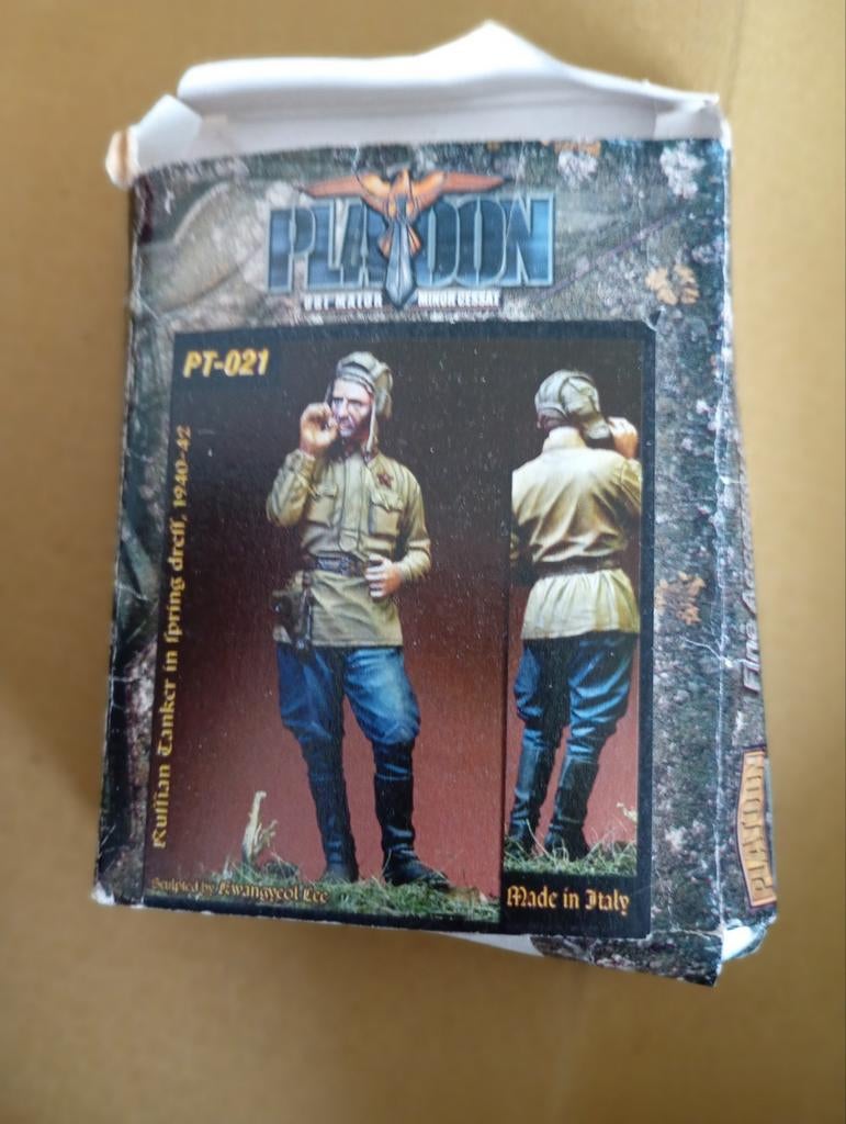 Platóon tanker, Verzenden, Gebruikt, 1:35 tot 1:50, Figuur of Figuren