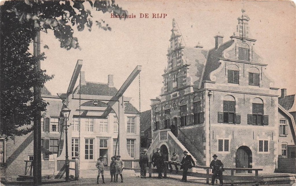 703-015-009 Raadhuis De Rijp, Verzenden, Voor 1920, Noord-Holland