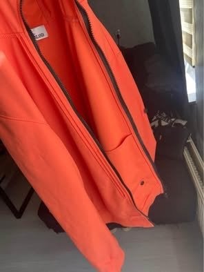 Originele Stone Island Soft Shell Jas - Maat M, Kleding | Heren, Ophalen, Zo goed als nieuw, Maat 48/50 (M), Oranje