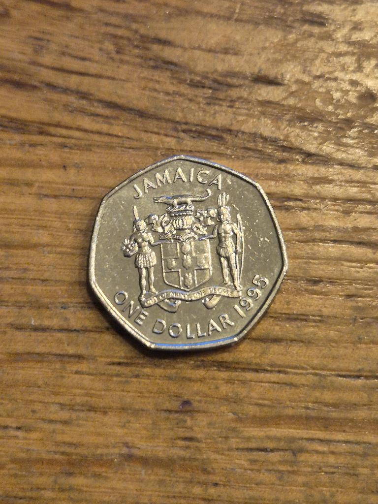 Jamaica - 1 Dollar 1995, Verzenden, Midden-Amerika, Losse munt