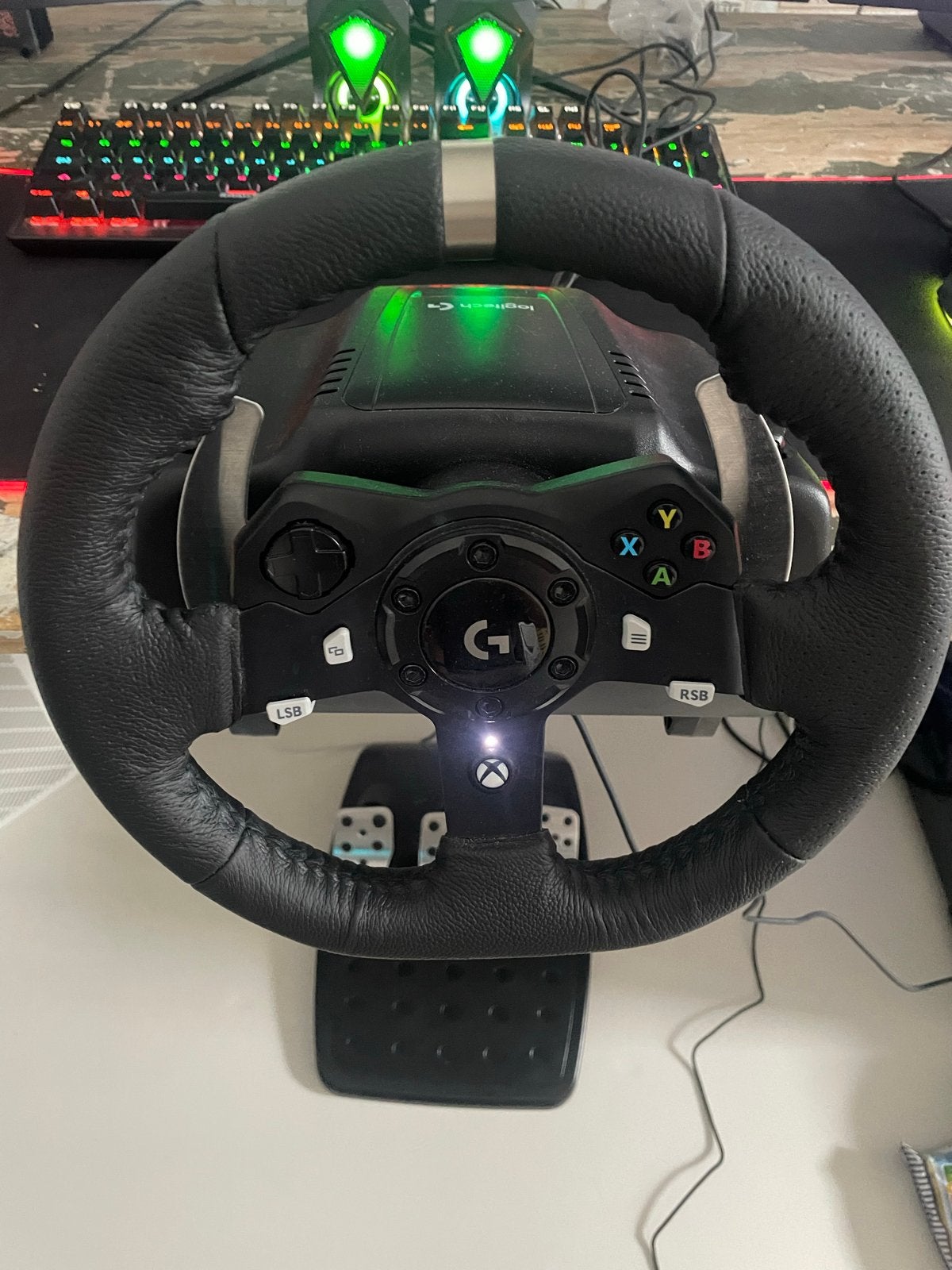 Logitech G29 racestuur met pedalen en shifter, Ophalen, Racestuur, Gebruikt, Xbox