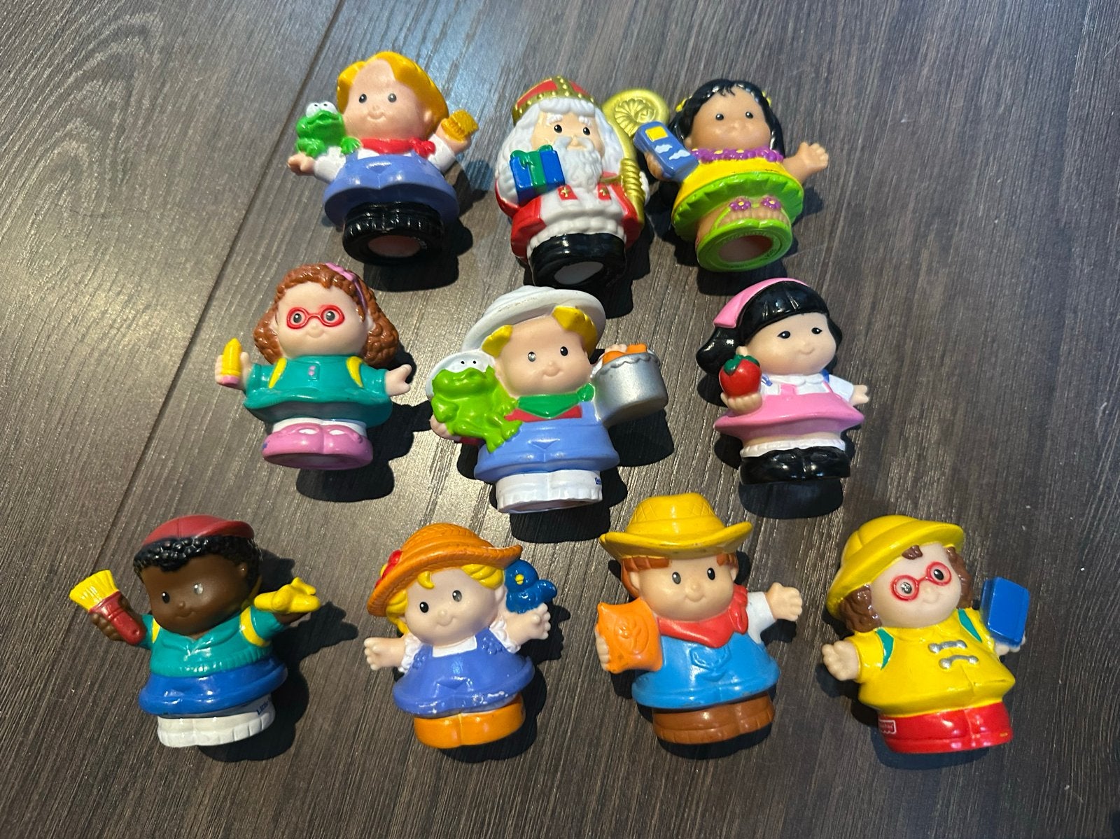 Fisher-Price Little People Figuren Set 1, Ophalen of Verzenden, Zo goed als nieuw, Speelset