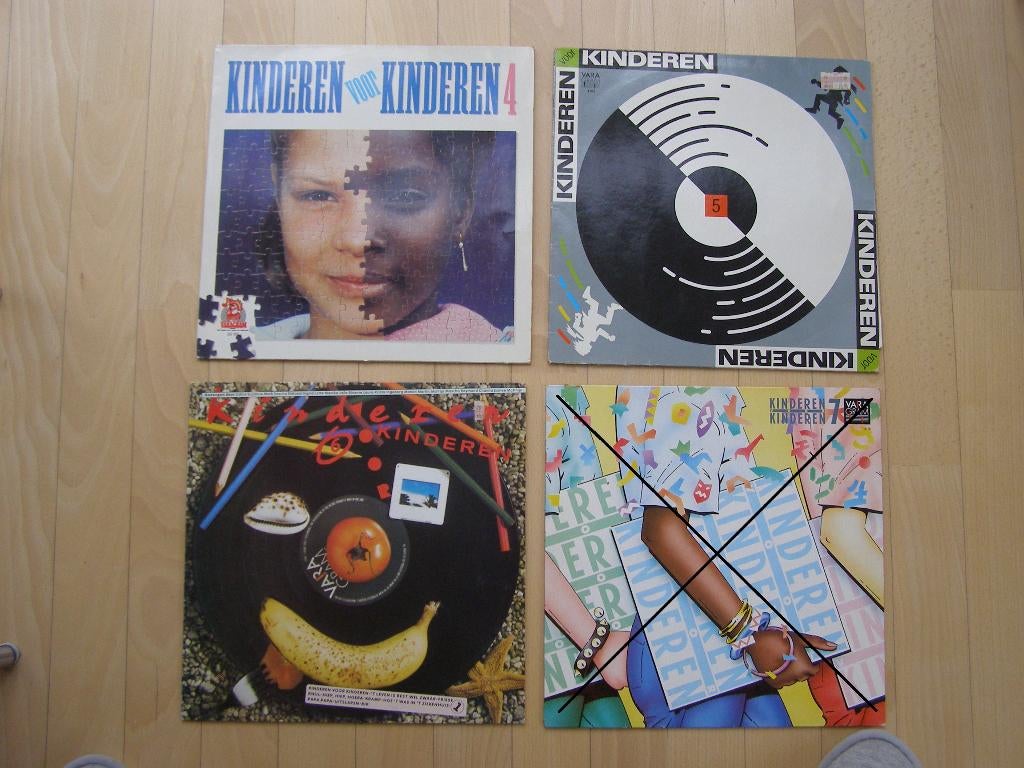 LP Kinderen voor Kinderen; editie 4, 5 en 6; 1983 ’84 ‘85, Cd's en Dvd's, Vinyl | Kinderen en Jeugd, Gebruikt, 6 tot 9 jaar, 1980 - 1989