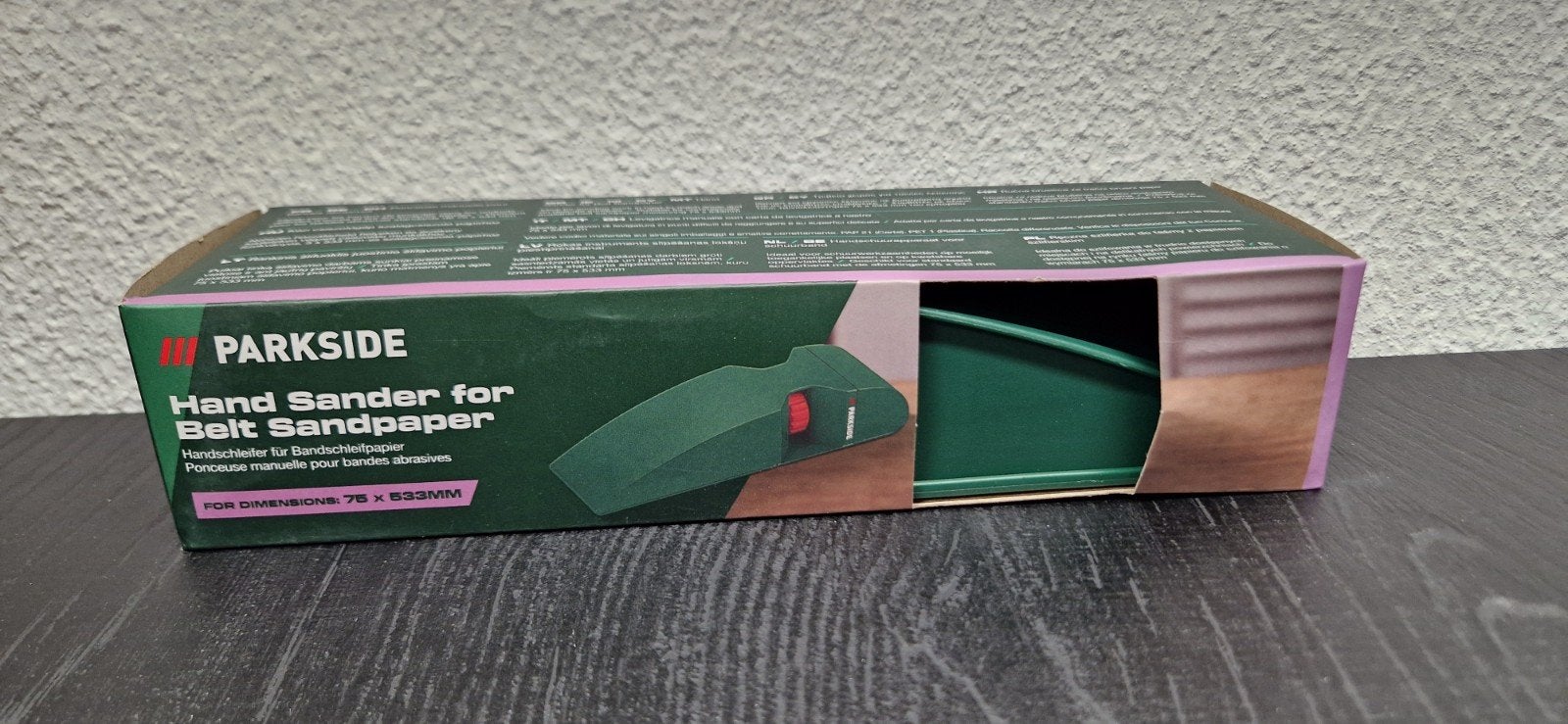 Parkside handschuurmachine NIEUW, Ophalen of Verzenden, Nieuw, Minder dan 600 watt