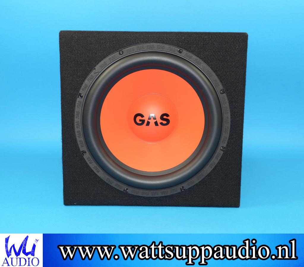 GAS Audio POWER MAD S1-124 12 inch subwoofer incl behuizing