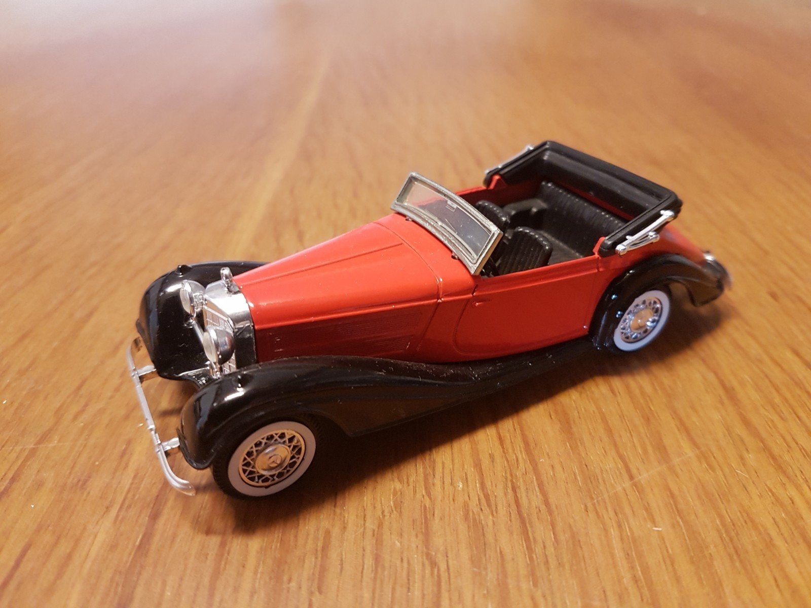 solido Mercedes 540K 1939 doosje, Ophalen of Verzenden, Zo goed als nieuw, Auto, Solido