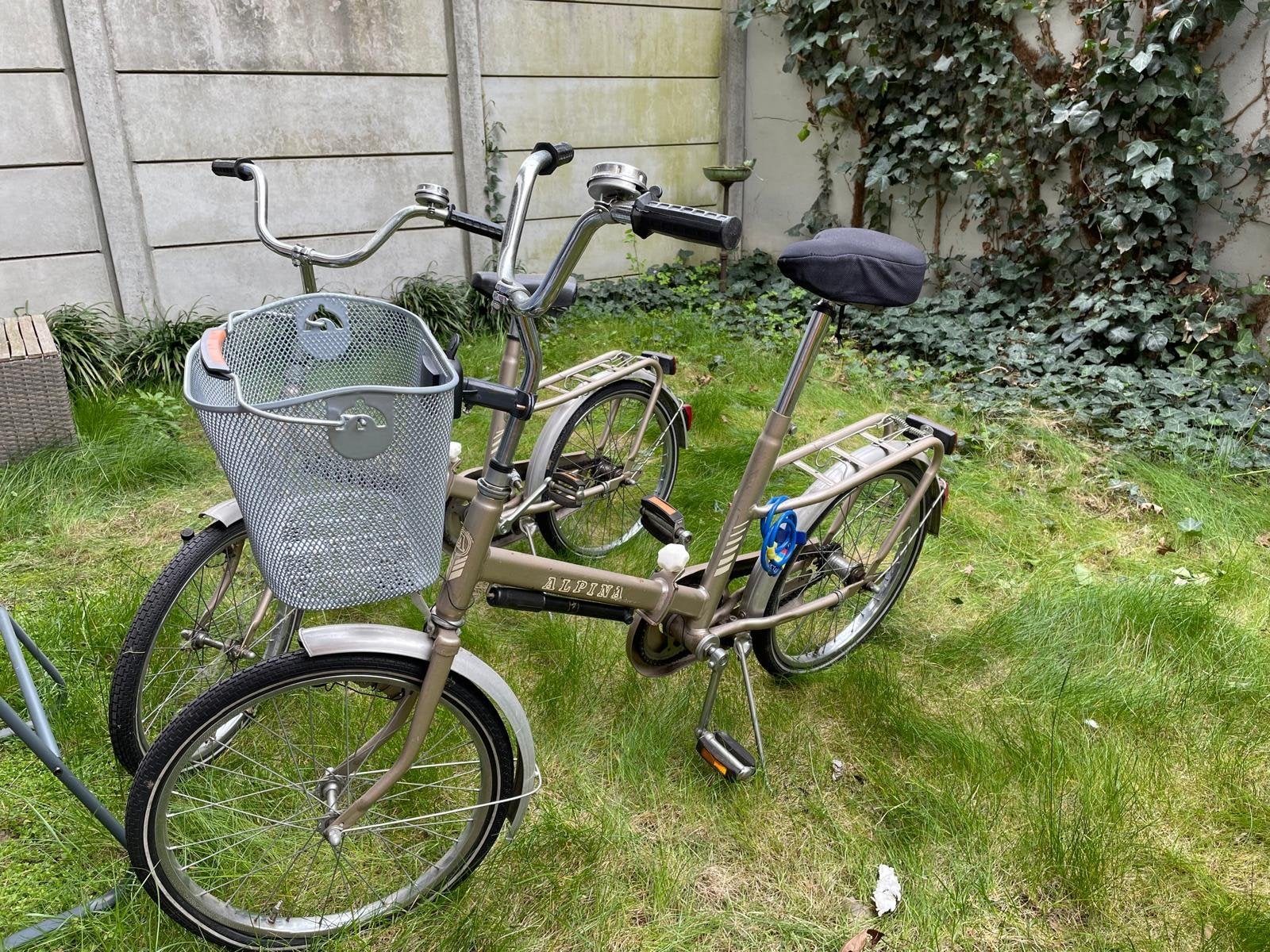 2x Alpina opvouwbare fietsen - ideaal voor camping, Gebruikt, Totaal opvouwbaar, Dames, Ophalen