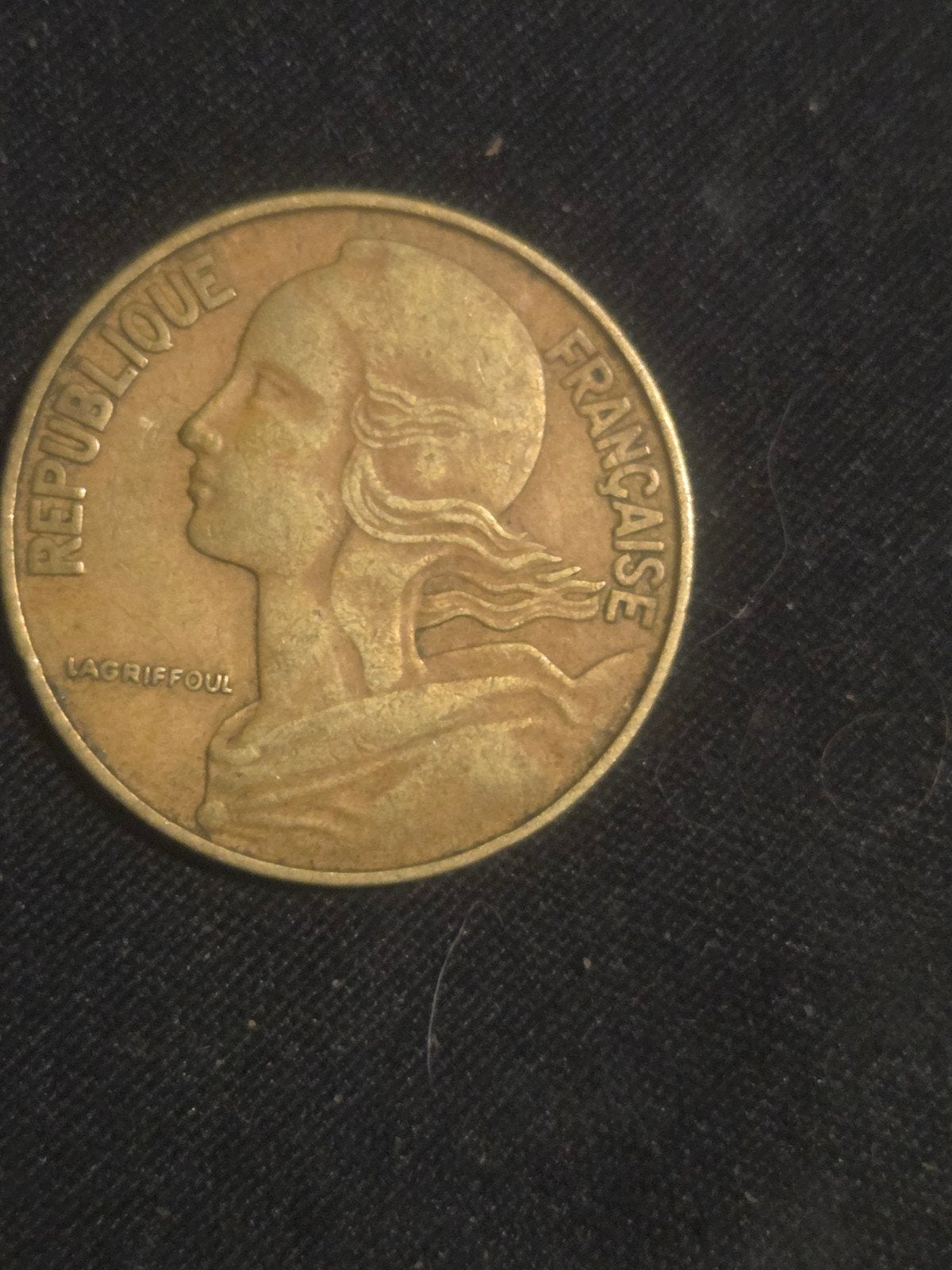 Franse 20 Centimes munt 1967, Ophalen of Verzenden