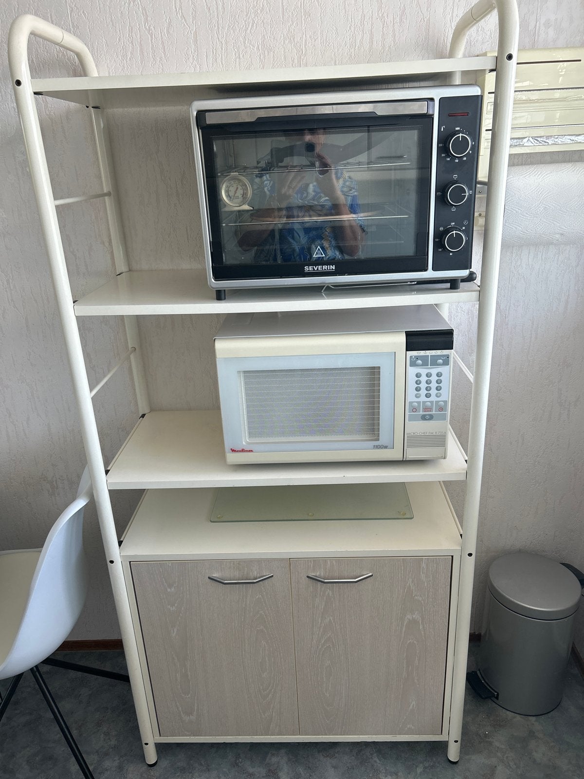 Severin Mini-oven met kookplaat en Moulinex magnetron, Ophalen, Gebruikt