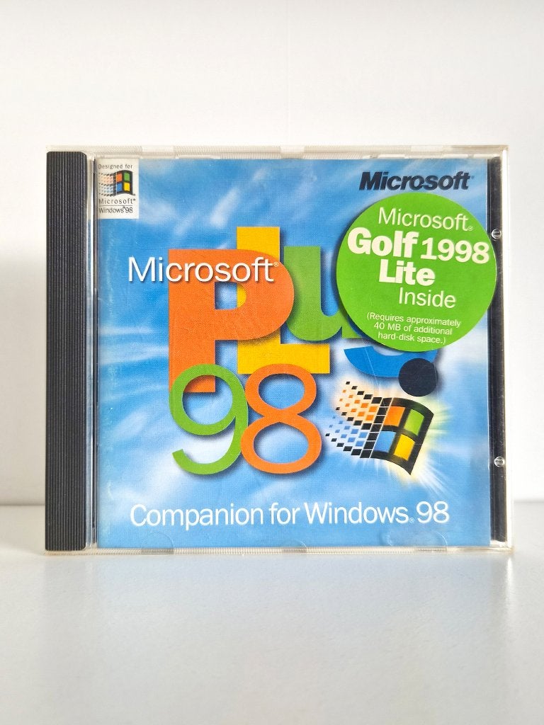 Microsoft Plus! 98 - PC cd-rom, Computers en Software, Ophalen of Verzenden, Zo goed als nieuw, Windows