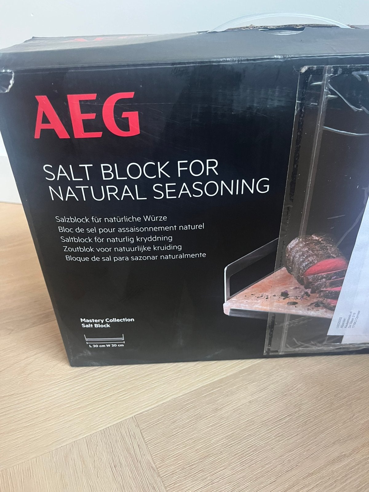 AEG zoutsteen A2SLT nieuw in doos, Verzenden, Nieuw