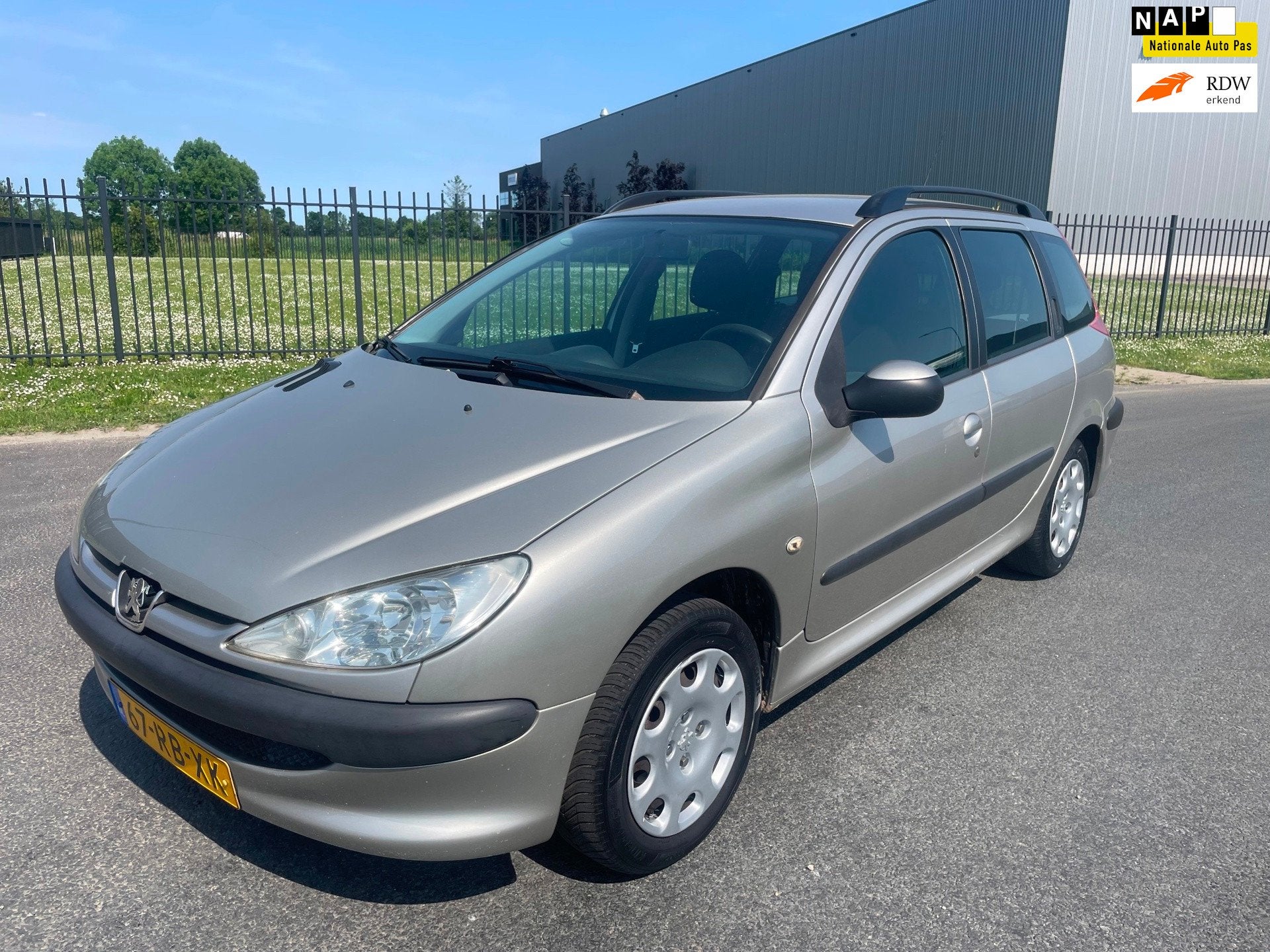 Peugeot 206 1.4 Air-line|Airco|Apk 2-2027!|Bj 2005, Voorwielaandrijving, 4 cilinders, Origineel Nederlands, Handgeschakeld