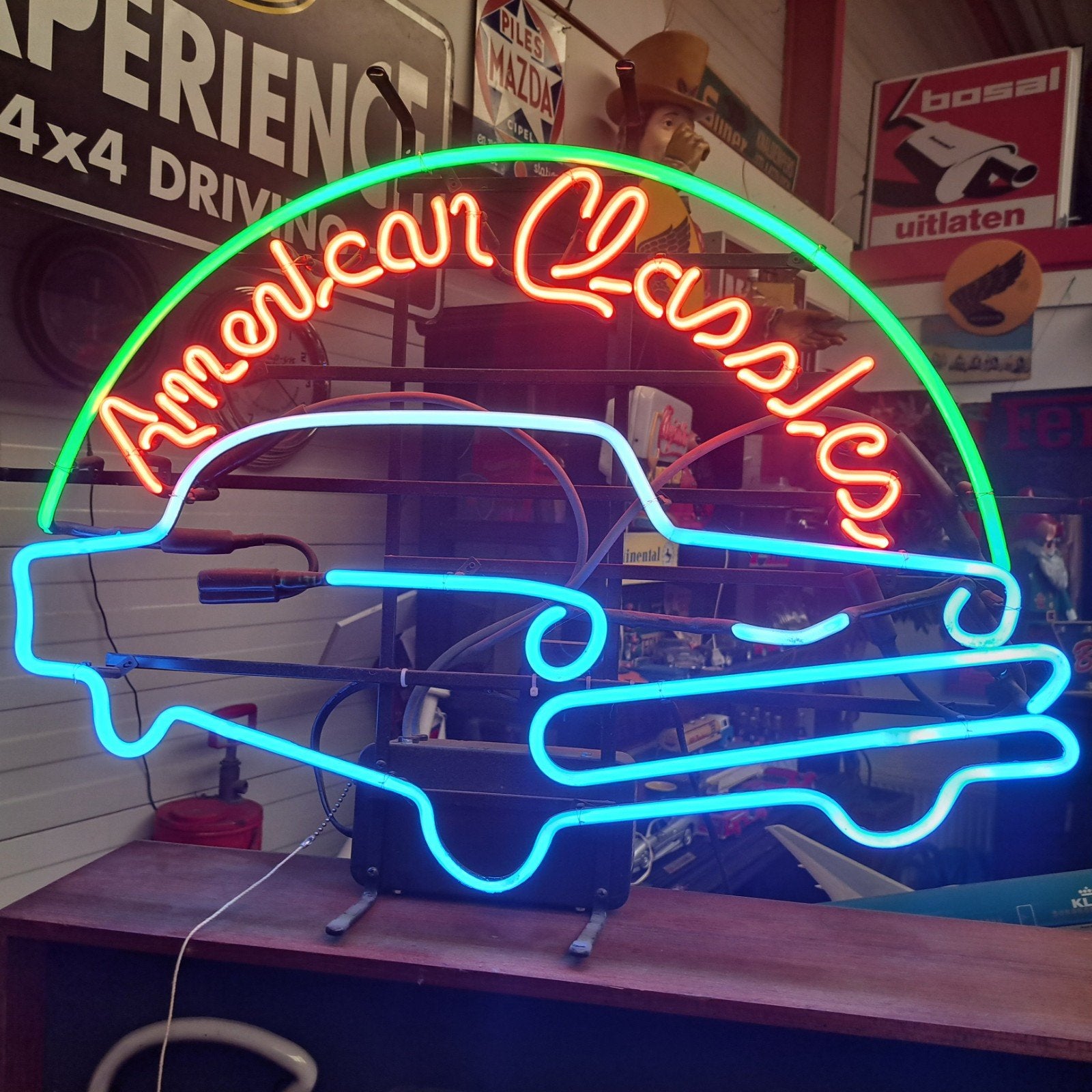 American Classics Neon Light Usa, Ophalen, Gebruikt, Lichtbak of (neon) lamp