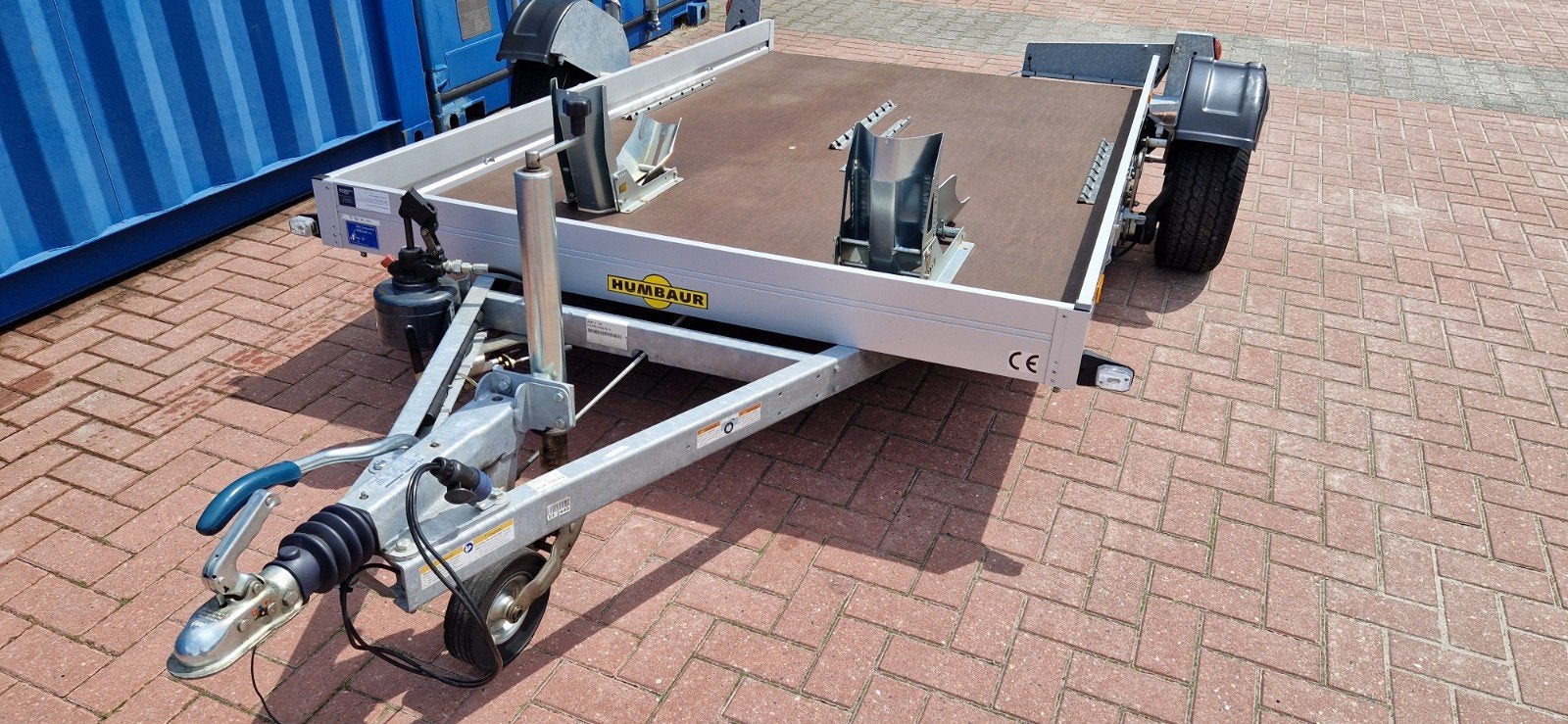 Humbaur HKT 183117-S zakbare aanhanger 1800 kg uitvoering!, Auto diversen, Aanhangers en Bagagewagens, Ophalen, Zo goed als nieuw