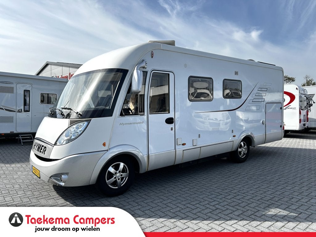 Hymer B694 SL 694 SL/dwarsbed/hefbed/3.0L-160pk/2011, Integraal, Fiat, 7 tot 8 meter, Bedrijf