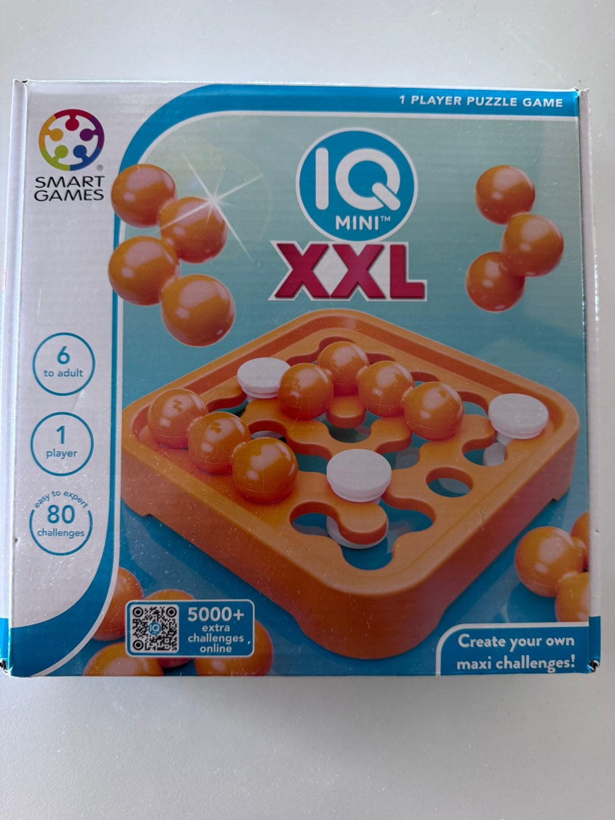Smart Games IQ XXL, Ophalen of Verzenden, Zo goed als nieuw