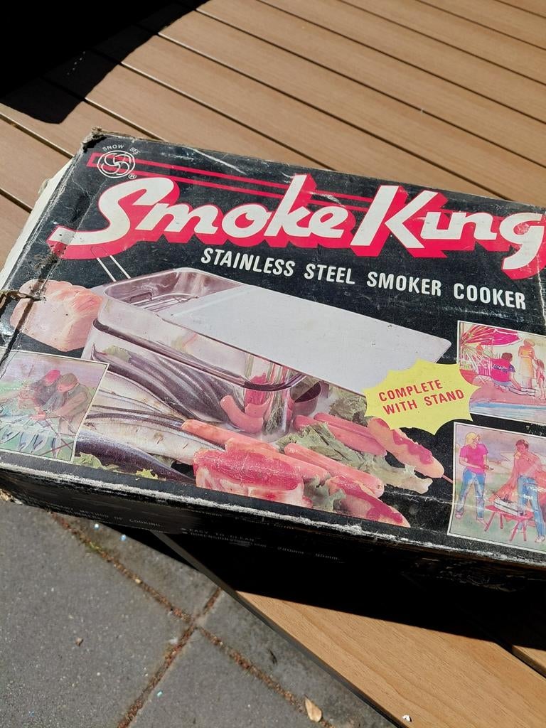 Rookoven - Maak heerlijke gerechten!, Ophalen of Verzenden, Gebruikt, Smoke King, Met accessoires
