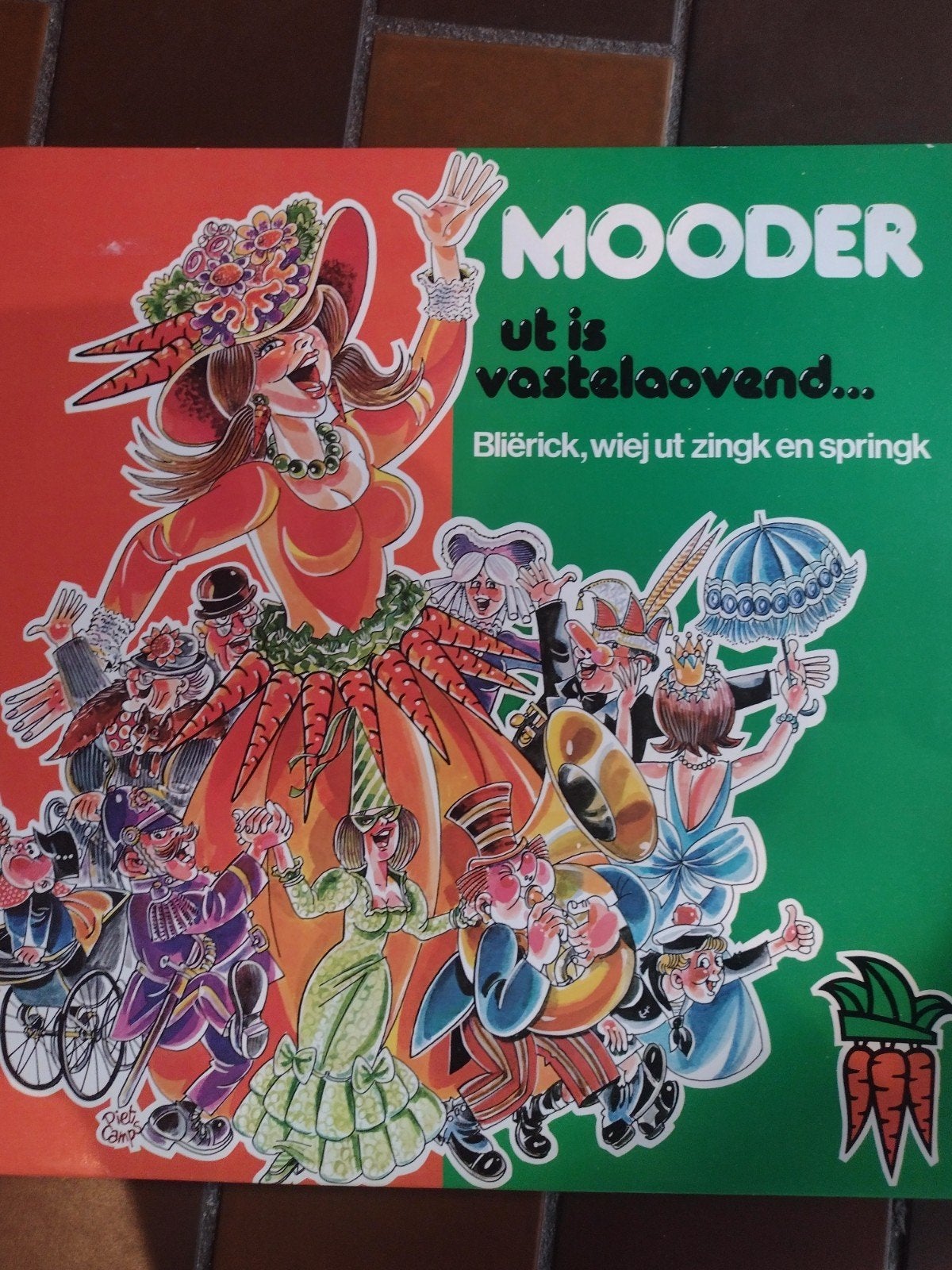 LP Ut is Vastelaovend - Bliërick wiej ut zingk en spr, Cd's en Dvd's, Ophalen of Verzenden, Gebruikt, Album