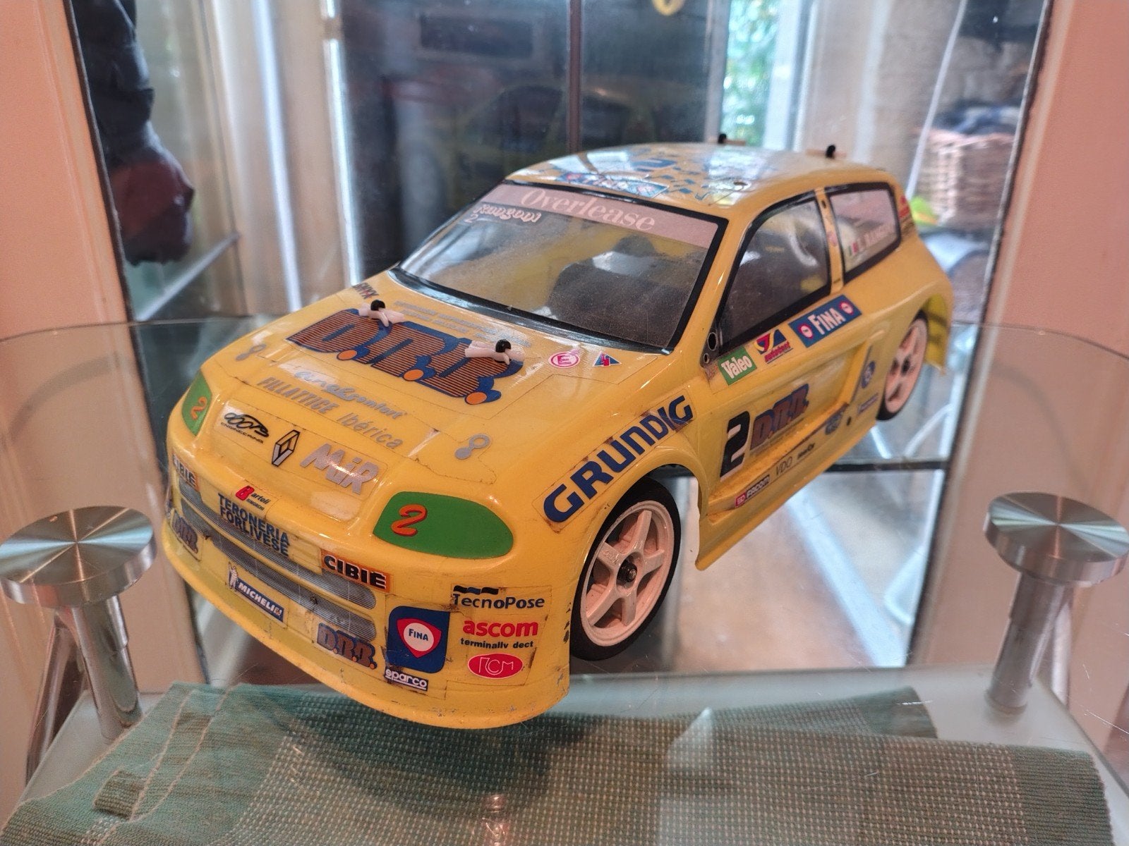 Nikko Super Evolution Renault Clio RC Auto, Hobby en Vrije tijd, Modelbouw | Radiografisch | Auto's, Elektro, Gebruikt, Ophalen of Verzenden