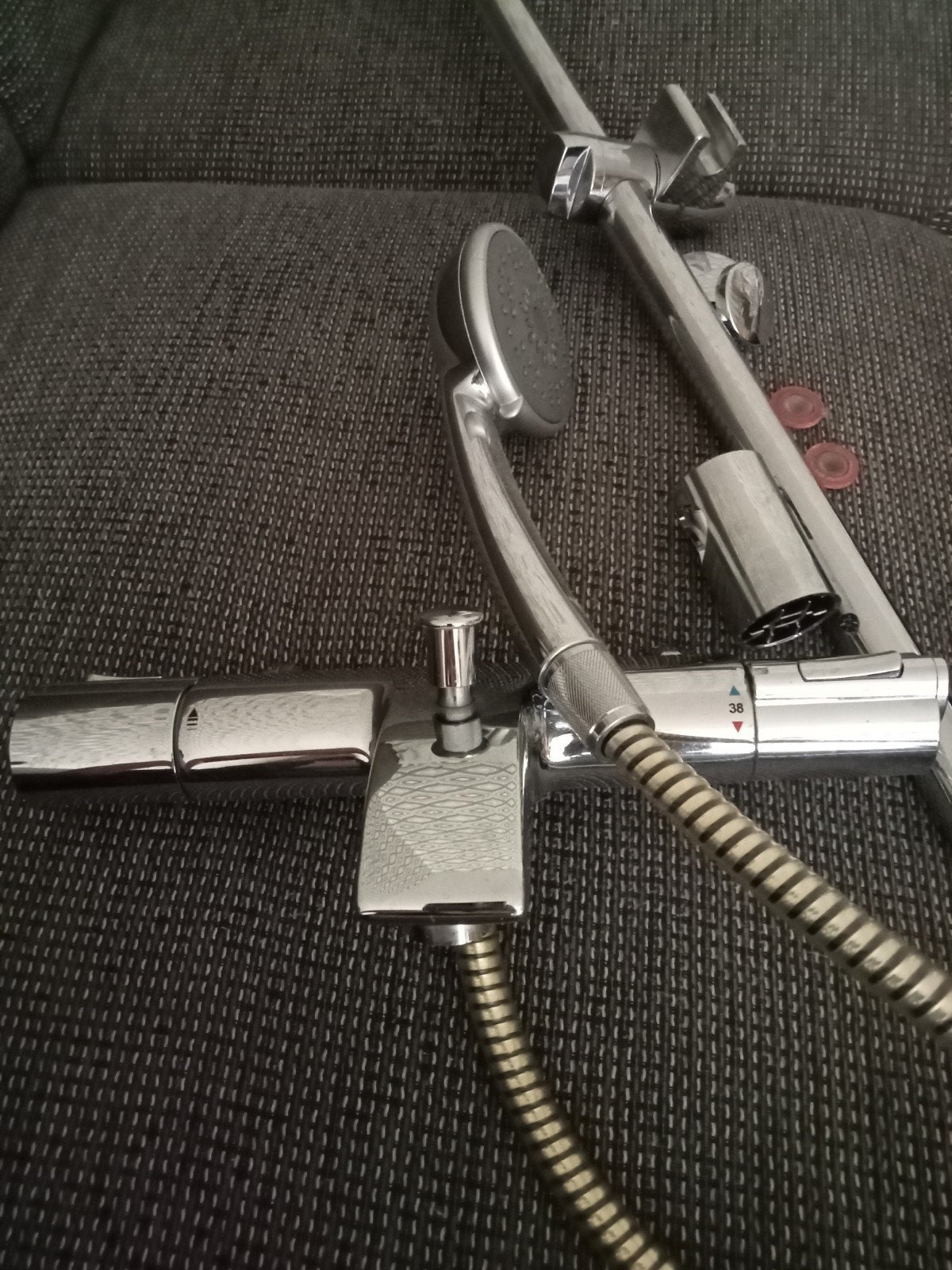 Grohe doucheset met thermostaatkraan (15 cm), Ophalen, Gebruikt, Douche