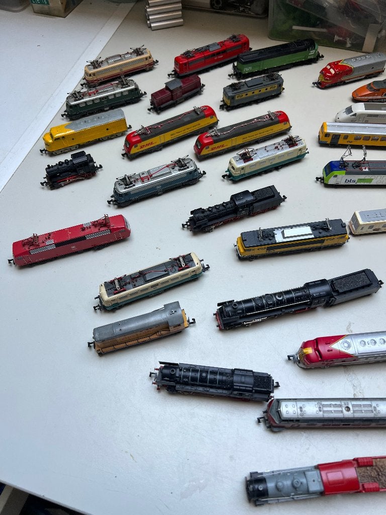 treinbaan spoor n, Hobby en Vrije tijd, Ophalen, Gebruikt, Gelijkstroom, Trix