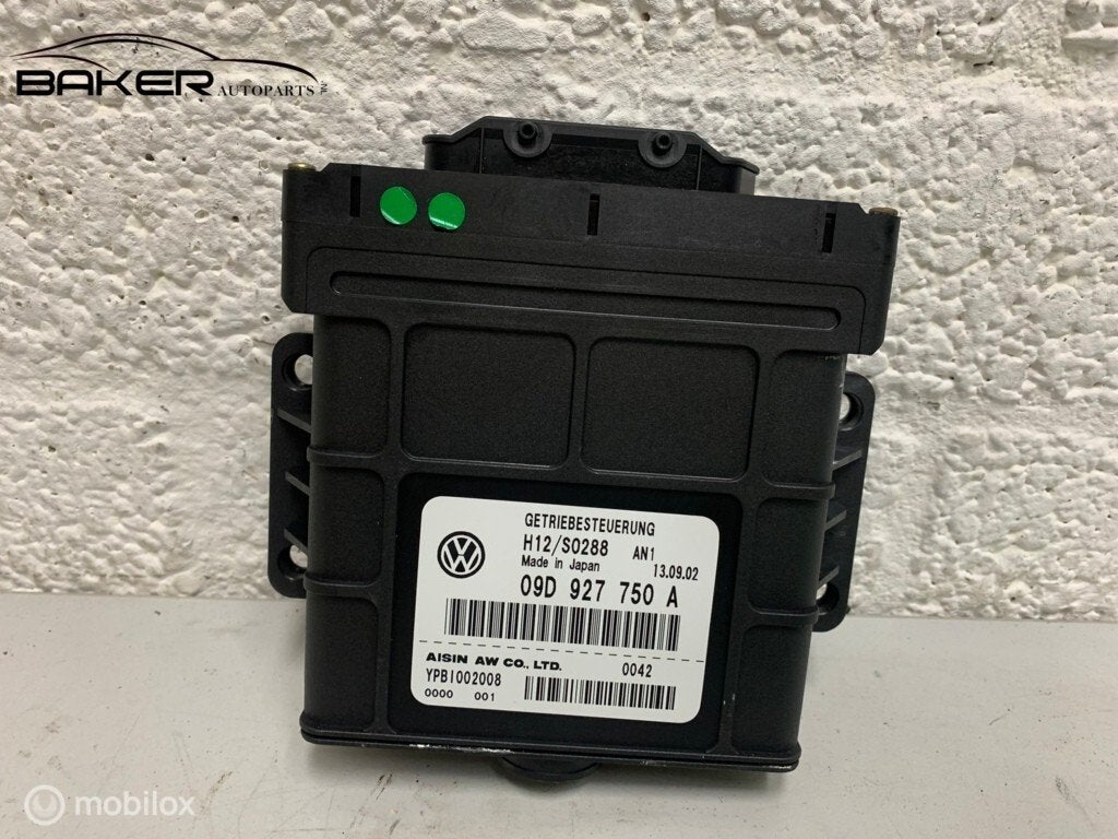 Computer automaatbak Volkswagen Touareg I 02-'09 09D927750A, Gebruikt, Volkswagen, Ophalen of Verzenden, Volkswagen
