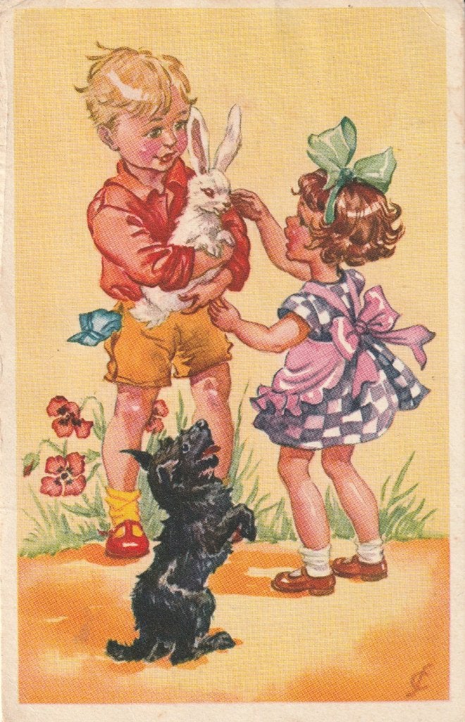 Kinderkaart door Ilse Wende-Lungershausen., Ophalen of Verzenden, 1940 tot 1960, Gelopen, Kinderen